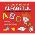 Coloreaza si invata Alfabetul. Carte de colorat pentru perioada alfabetara