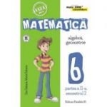Matematica - CONSOLIDARE - Algebra si Geometrie, pentru clasa a VI-a. Partea II, semestrul II - 2017-2018