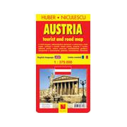 Austria - Harta turistica si rutiera