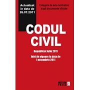 Codul civil - republicat iulie 2011