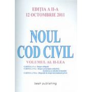 Noul cod civil Vol. 2