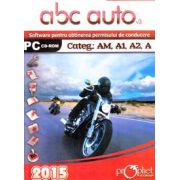 CD, Software pentru obtinerea permisului de conducere, ABC Auto v.3.0 - Categoriile AM, A1, A2, A - Actualizat 2015