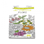 Semne de carte de colorat - Flori