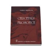 Cercetari filosofice - Frateanu Vasile