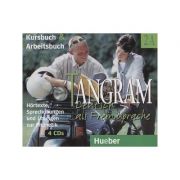 Tangram 2A, Kursbuch und Arbeitsbuch 4 CDs (Hortexte, Sprechubungen und ubungen zur Phonetik)