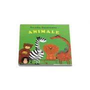 Animale - Pliant cartonat cu imagini color (Varsta recomandata: 1-3 ani)