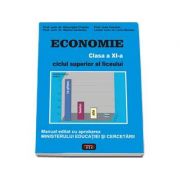 Economie manual clasa a XI-a. Ciclul superior al liceului