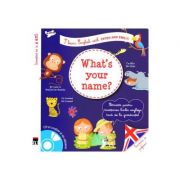 What&#039;s your name? + CD - I learn English with Peter and Emily
