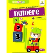 Carte de colorat si activitati cu numere