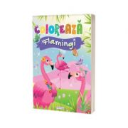 Coloreaza - Flamingi