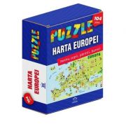 Puzzle, Harta Europei, 104 piese