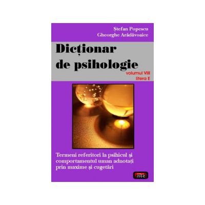 Dictionar de Psihologie vol. 8