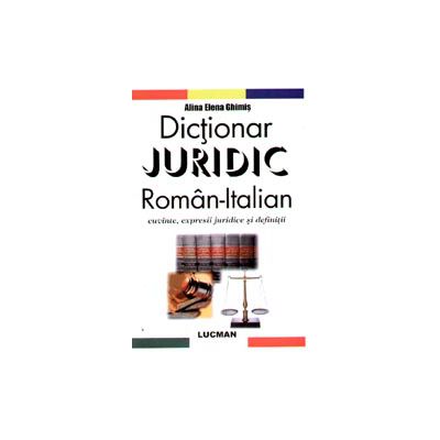 Dictionar Juridic Roman-Italian
