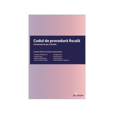 Codul de procedura fiscala. Comentariu pe articole 2016