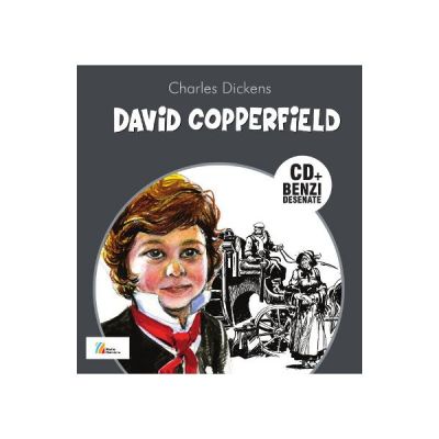David Copperfield - Carte cu CD si benzi desenate
