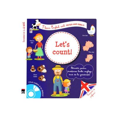 Let's count! + CD - I learn English with Peter and Emily - Annie Sussel