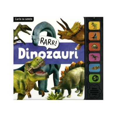 Dinozauri, carte cu sunete