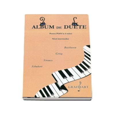 Album de duete pentru pian la patru maini. Nivel intermediar